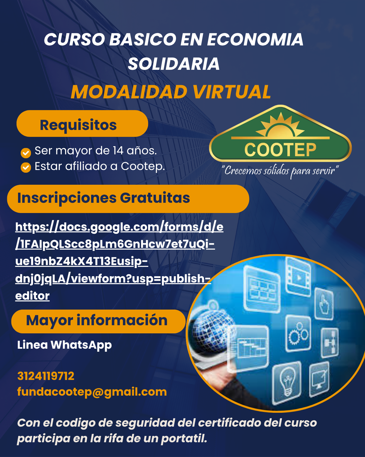 CURSO GRATUITO - Curso Básico en Economía Solidaria - Modalidad Virtual